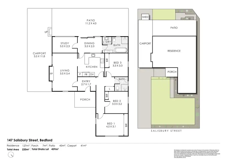 Floorplan of Homely house listing, 147 Salisbury Street, Bedford WA 6052