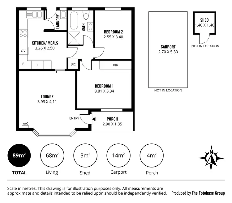 Floorplan of Homely unit listing, 3/15 Torrens Avenue, Lockleys SA 5032
