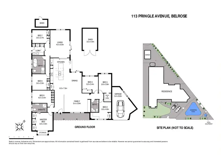 Floorplan of Homely house listing, 113 Pringle Avenue, Belrose NSW 2085