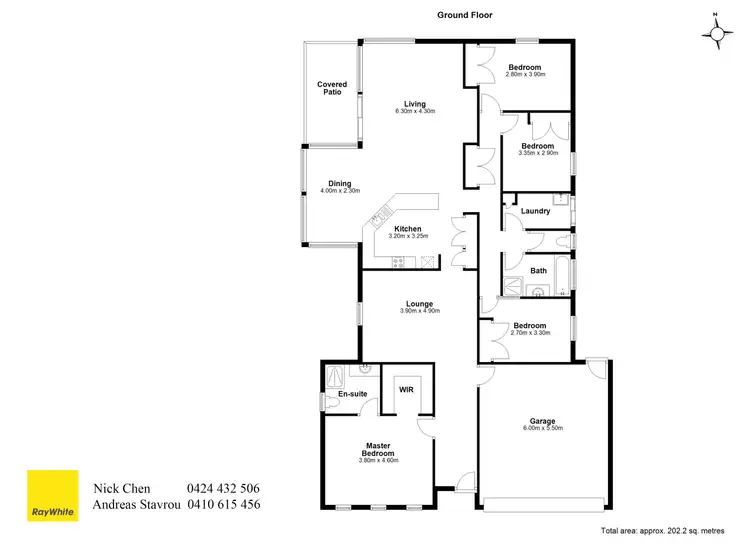 Floorplan of Homely house listing, 8 Piccadilly Place, Forest Lake QLD 4078