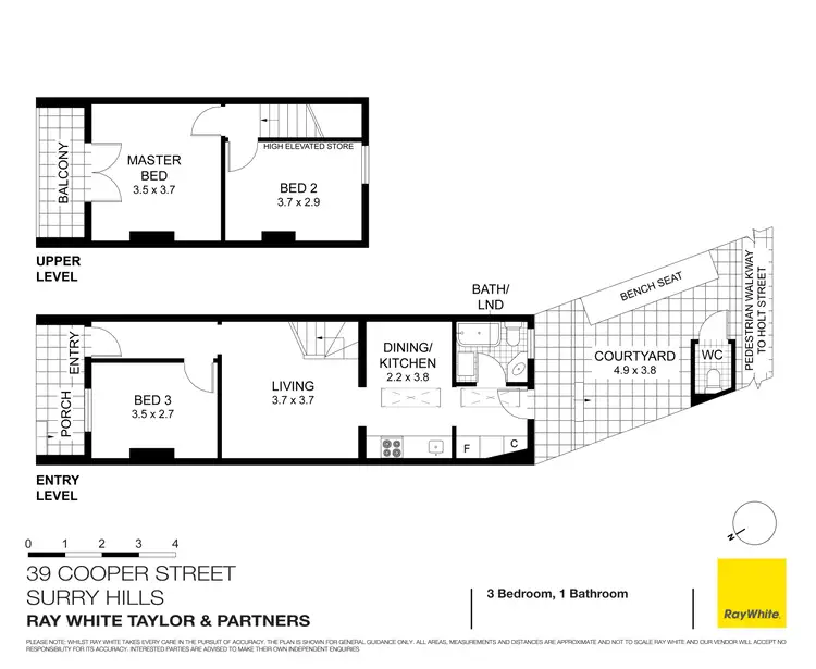 Floorplan of Homely house listing, 39 Cooper Street, Surry Hills NSW 2010