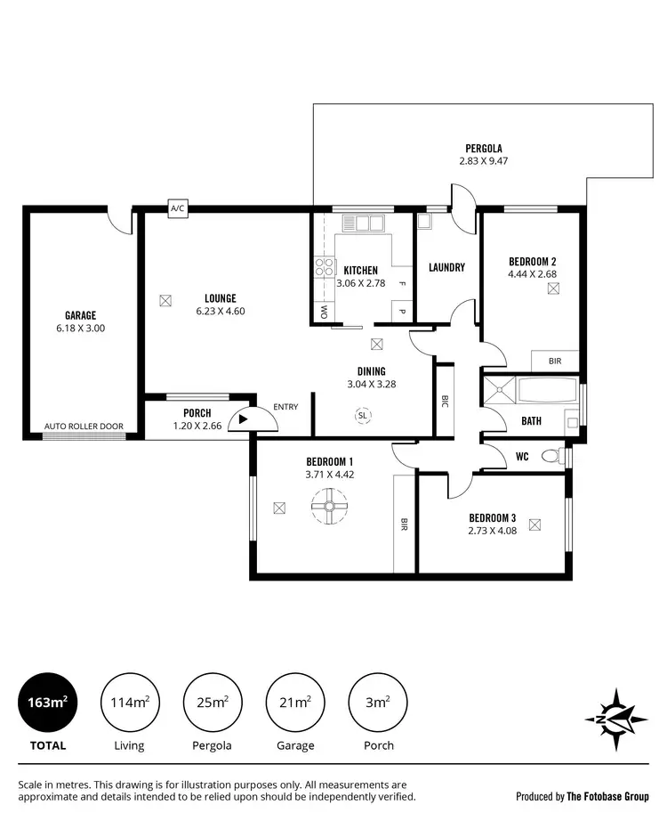 Floorplan of Homely unit listing, 3/19 May Terrace, Brooklyn Park SA 5032
