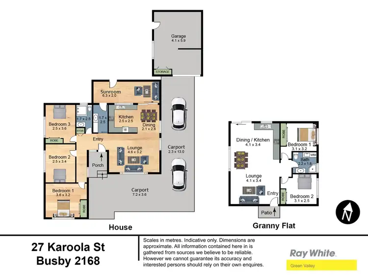 Floorplan of Homely house listing, 27 Karoola Street, Busby NSW 2168