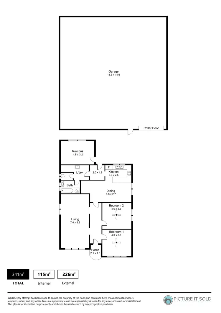 Floorplan of Homely house listing, 3 Penley Avenue, Wingfield SA 5013