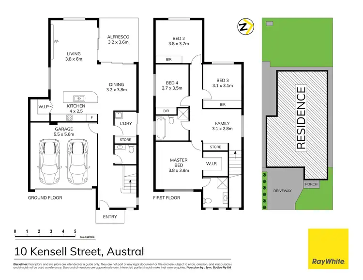 Floorplan of Homely house listing, 10 Kensell Street, Austral NSW 2179