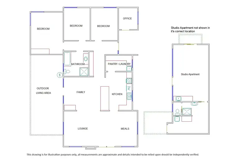 Floorplan of Homely house listing, 15 Cannawigara Road, Bordertown SA 5268