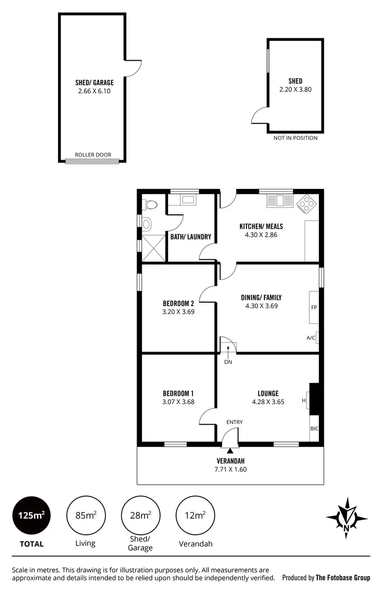 Floorplan of Homely house listing, 12 Margaret Terrace, Rosewater SA 5013