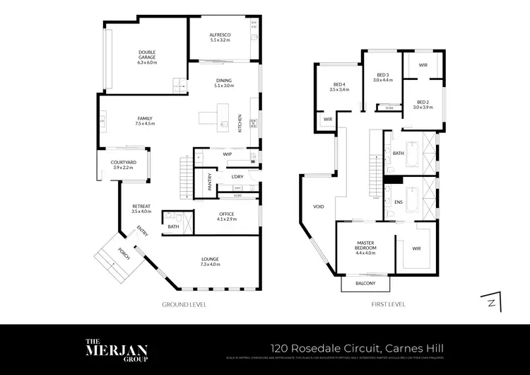 Floorplan of Homely house listing, 120 Rosedale Circuit, Carnes Hill NSW 2171