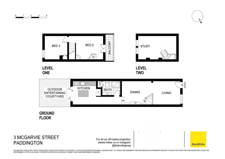 Floorplan of Homely house listing, 3 McGarvie Street, Paddington NSW 2021