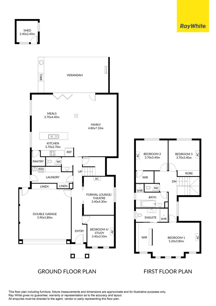 Floorplan of Homely house listing, 19 Stephen Terrace, Grange SA 5022