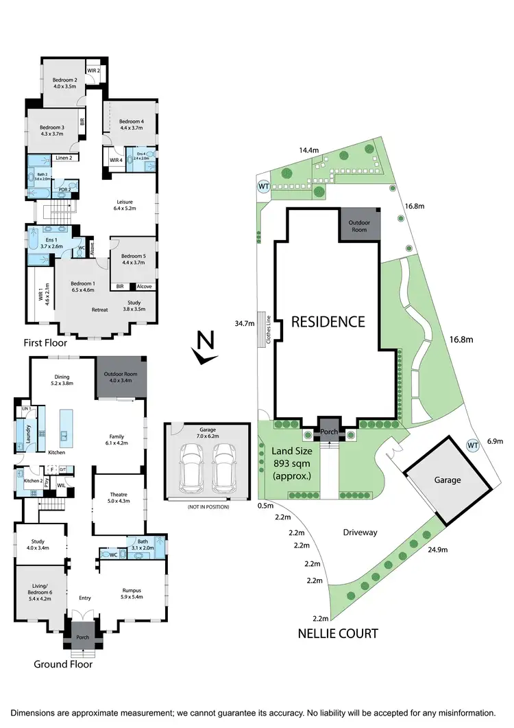 Floorplan of Homely house listing, 2 Nellie Court, Mount Waverley VIC 3149