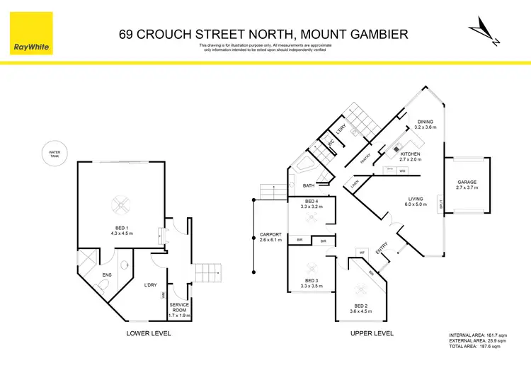 Floorplan of Homely house listing, 69 Crouch Street North, Mount Gambier SA 5290