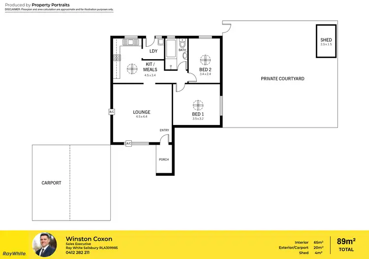 Floorplan of Homely house listing, 6/2 Whittlesea Street, Paralowie SA 5108
