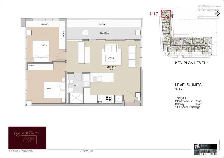 Floorplan of Homely apartment listing, 17/10-18 Regent Street, Wollongong NSW 2500
