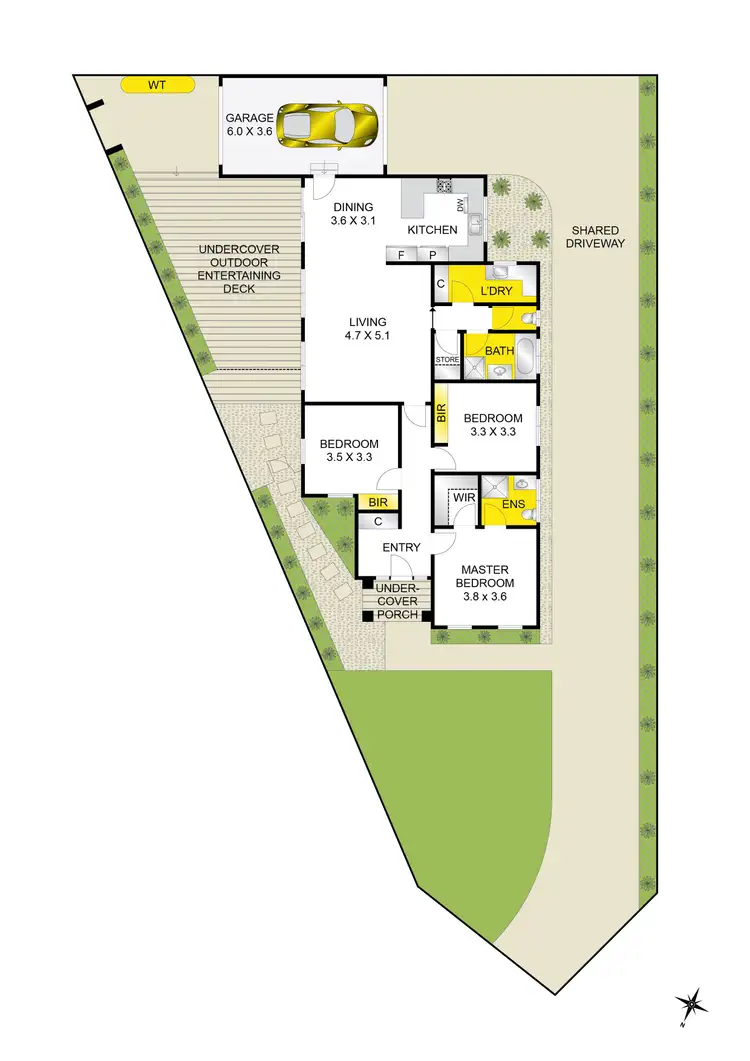 Floorplan of Homely house listing, 1/17 Strathire Gardens, Hamlyn Heights VIC 3215