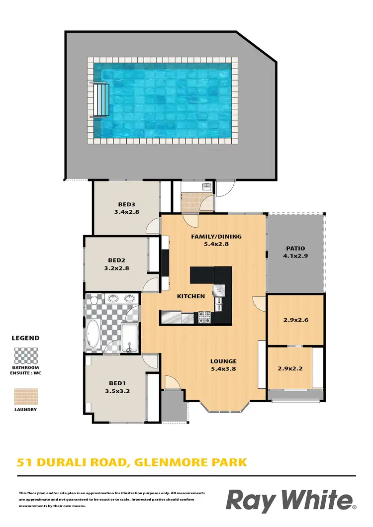 Floorplan of Homely house listing, 51 Durali Road, Glenmore Park NSW 2745