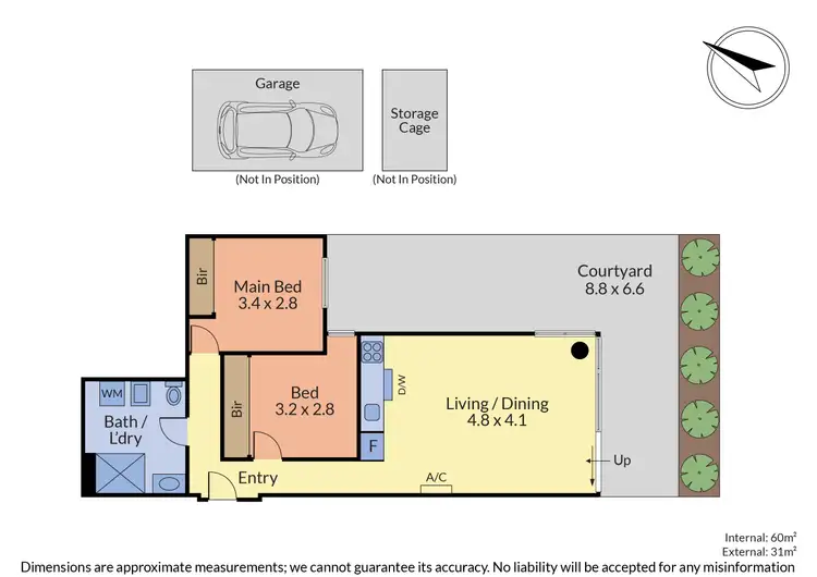 Floorplan of Homely apartment listing, G11/2 Churchill Street, Ringwood VIC 3134
