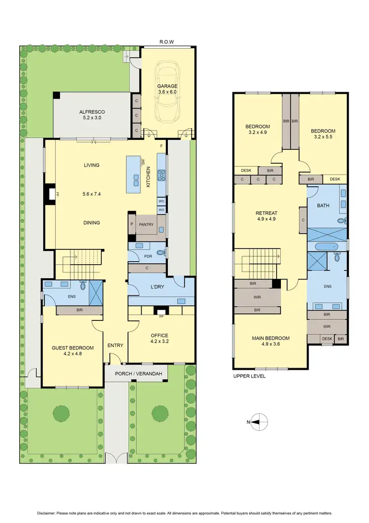 Floorplan of Homely house listing, 2 Stanley Street, Brunswick VIC 3056