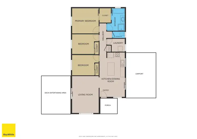 Floorplan of Homely house listing, 3/29 Third Street, Merbein VIC 3505