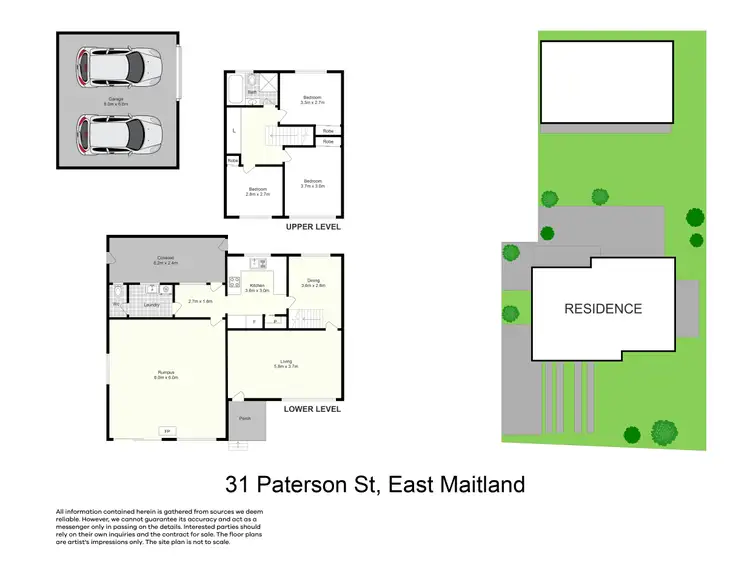 Floorplan of Homely house listing, 31 Paterson Street, East Maitland NSW 2323