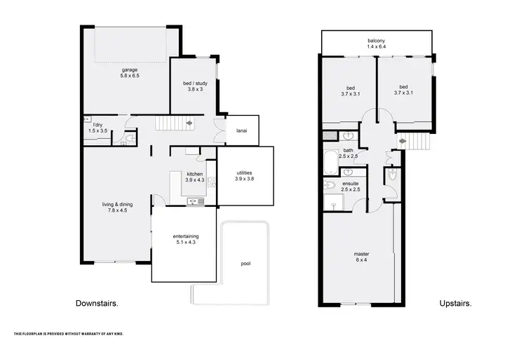 Floorplan of Homely townhouse listing, 11/75-79 Cedar Road, Palm Cove QLD 4879