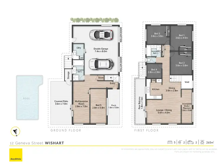 Floorplan of Homely house listing, 12 Geneva Street, Wishart QLD 4122