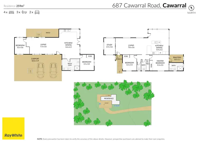 Floorplan of Homely house listing, 687 Cawarral Road, Cawarral QLD 4702