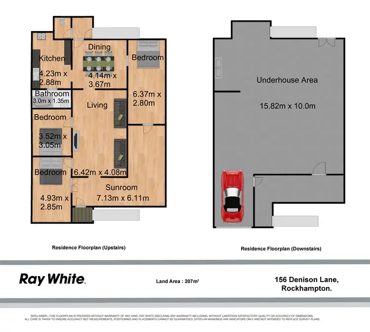 Floorplan of Homely house listing, 156 Denison Lane, Rockhampton City QLD 4700