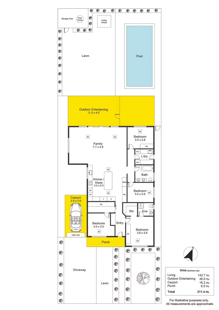 Floorplan of Homely house listing, 20 Morgan Avenue, Daw Park SA 5041