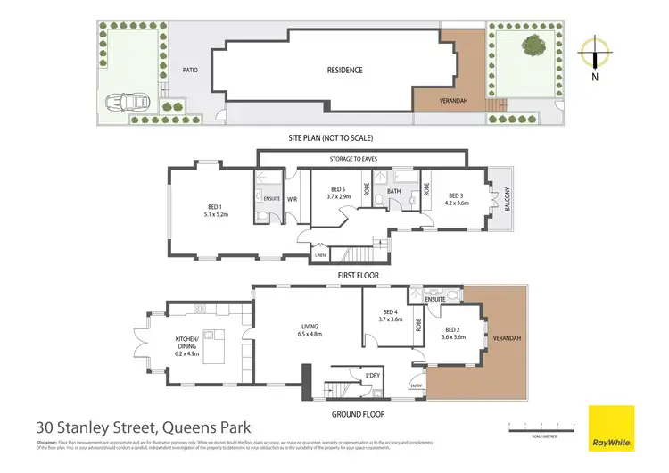 Floorplan of Homely house listing, 30 Stanley Street, Queens Park NSW 2022