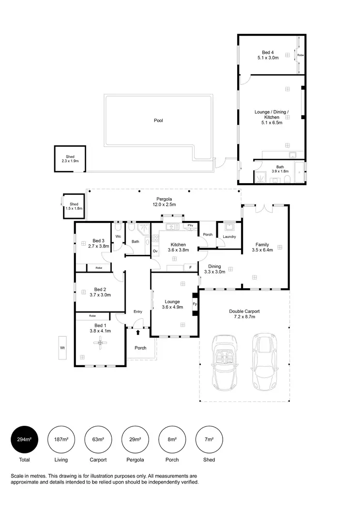 Floorplan of Homely house listing, 35 Lawrie Avenue, Salisbury SA 5108