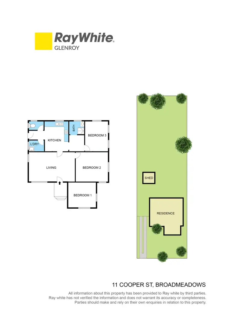 Floorplan of Homely house listing, 11 Cooper Street, Broadmeadows VIC 3047