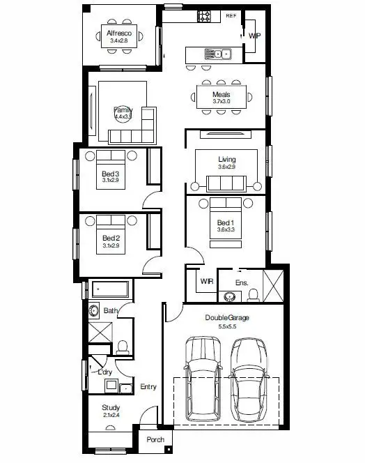 Floorplan of Homely house listing, Address available on request