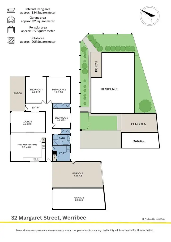 Floorplan of Homely house listing, 32 Margaret Street, Werribee VIC 3030