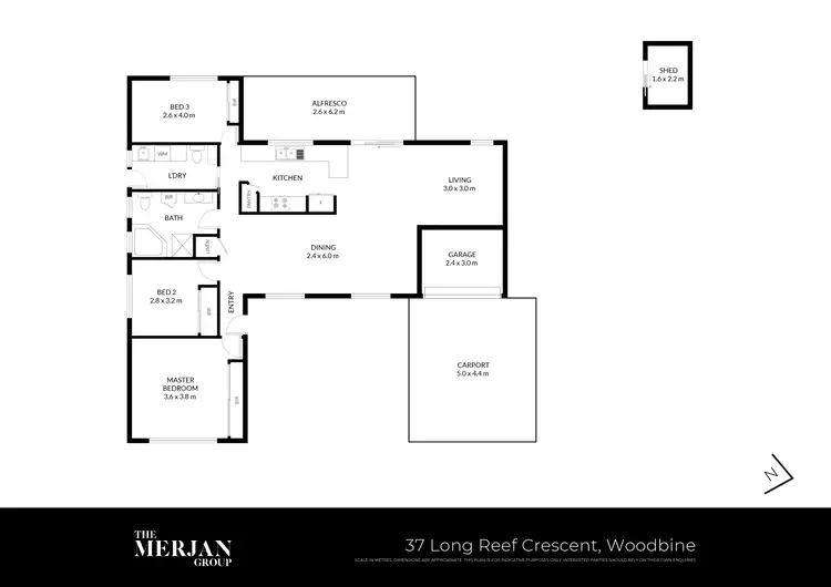 Floorplan of Homely house listing, 37 Long Reef Crescent, Woodbine NSW 2560