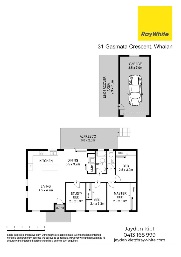 Floorplan of Homely house listing, 31 Gasmata Crescent, Whalan NSW 2770