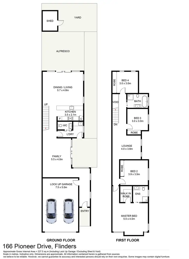 Floorplan of Homely house listing, 166 Pioneer Drive, Flinders NSW 2529
