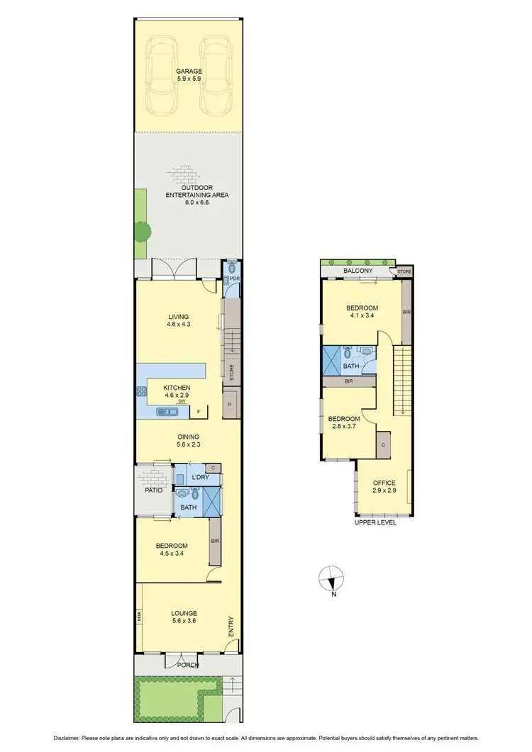 Floorplan of Homely house listing, 113 Wilson Street, Brunswick VIC 3056
