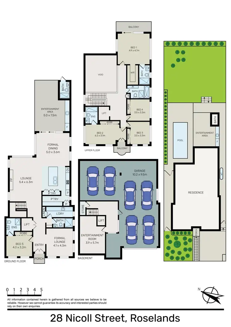 Floorplan of Homely house listing, 28 Nicoll Street, Roselands NSW 2196
