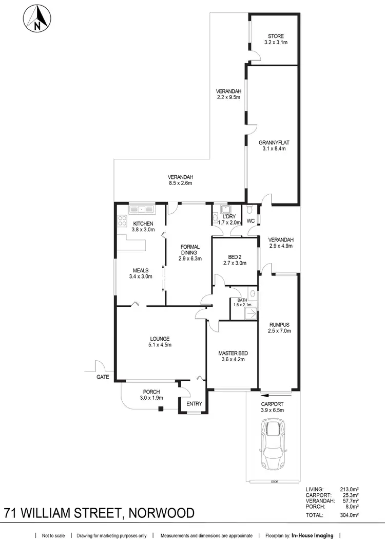 Floorplan of Homely house listing, 71 William Street, Norwood SA 5067