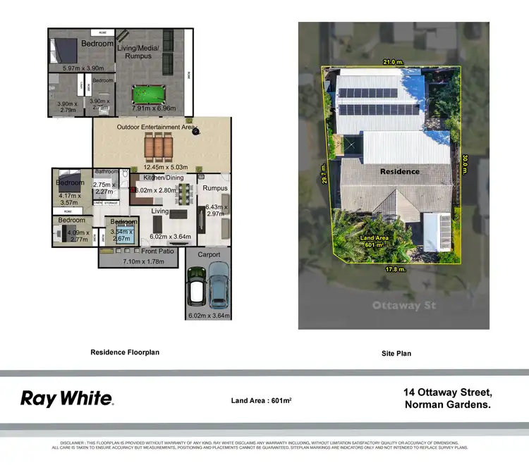 Floorplan of Homely house listing, 14 Ottaway Street, Norman Gardens QLD 4701
