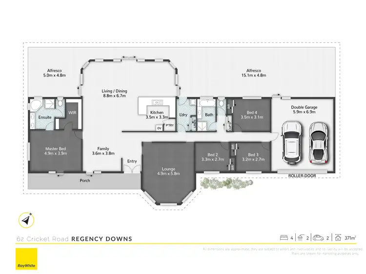 Floorplan of Homely house listing, 62 Cricket Road, Regency Downs QLD 4341