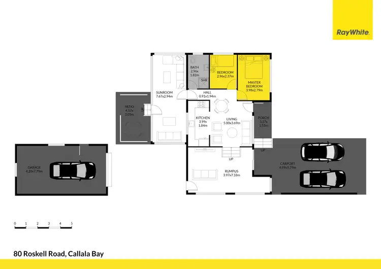Floorplan of Homely house listing, 80 Roskell Road, Callala Beach NSW 2540