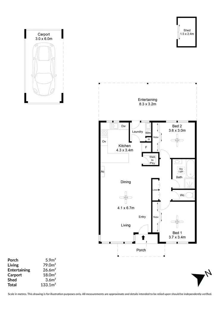 Floorplan of Homely house listing, 8/21 Roycroft Place, Golden Grove SA 5125