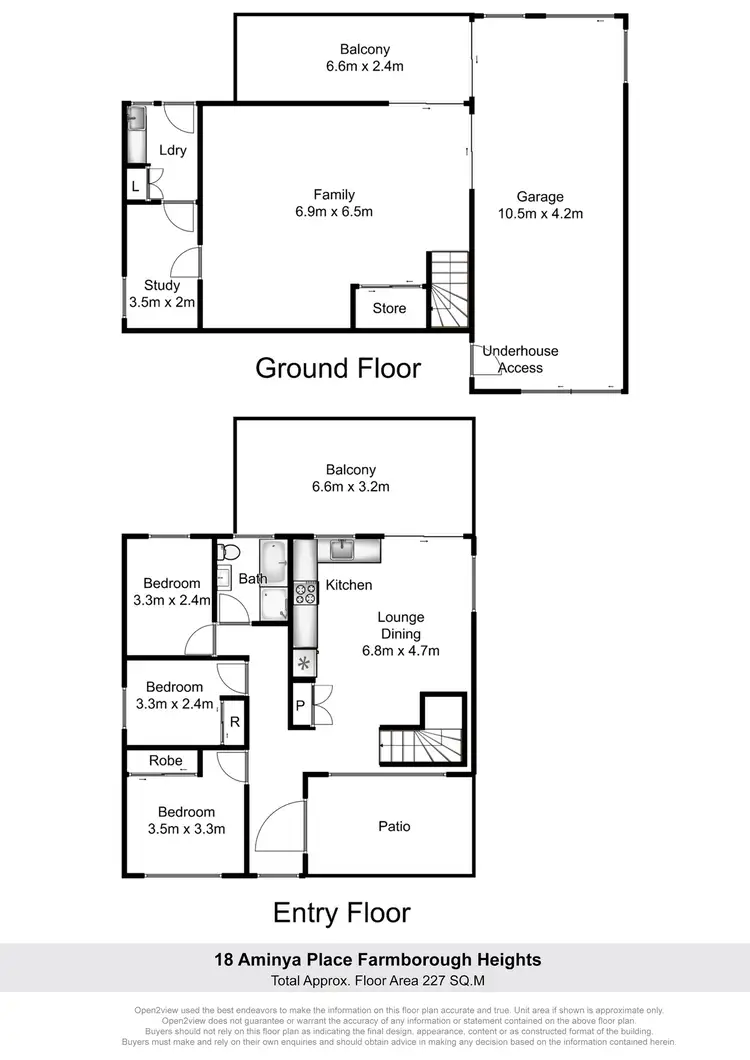 Floorplan of Homely house listing, 18 Aminya Place, Farmborough Heights NSW 2526