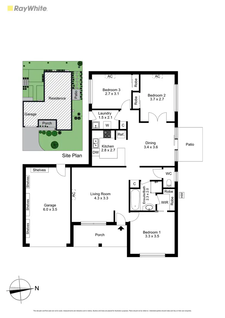 Floorplan of Homely unit listing, 36/95 Ashleigh Avenue, Frankston VIC 3199