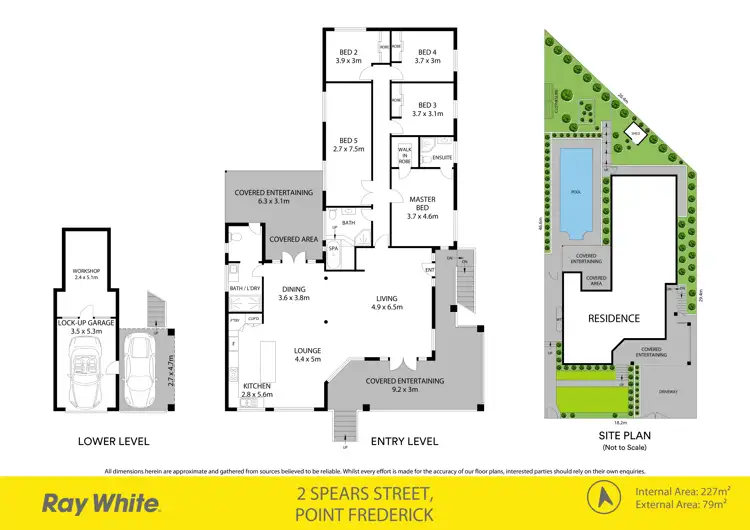 Floorplan of Homely house listing, 2 Spears Street, Point Frederick NSW 2250