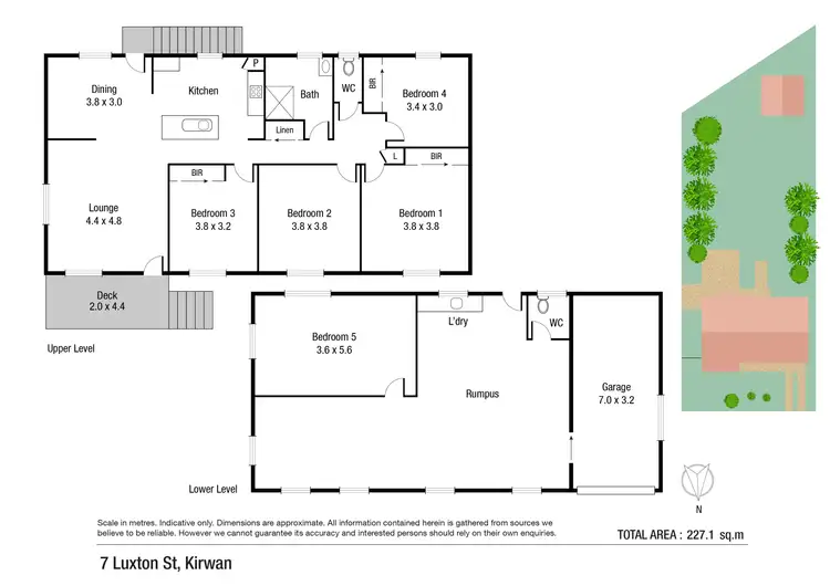 Floorplan of Homely house listing, 7 Luxton Street, Kirwan QLD 4817