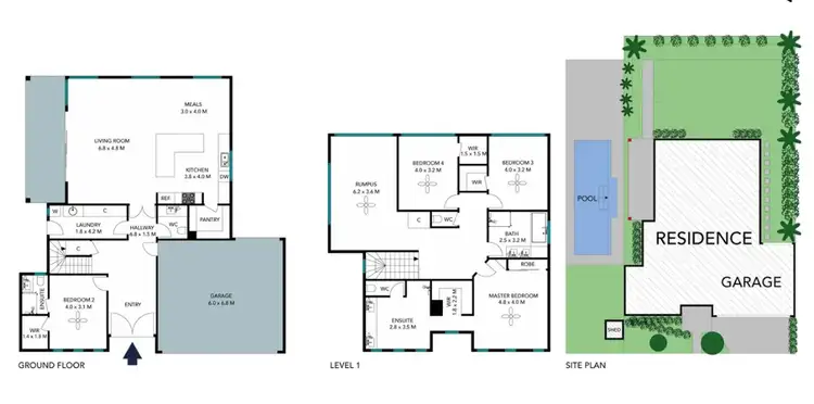 Floorplan of Homely house listing, 14 Autumn Grove, Mernda VIC 3754