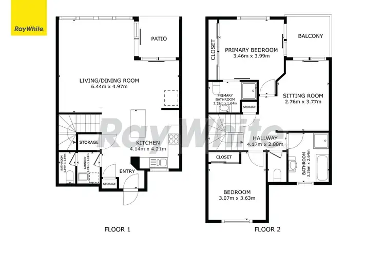 Floorplan of Homely townhouse listing, 30/50 Aspland Street, Nambour QLD 4560